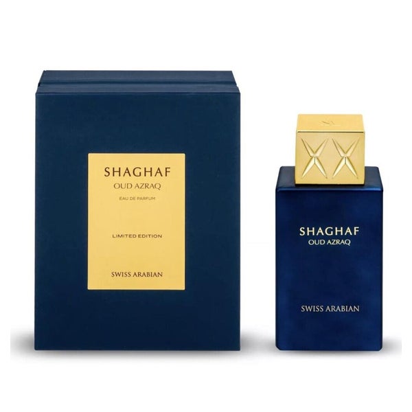 Schweizer Arabian Shaghaf Oud Azraq Eau De Parfum Unisex 75ml (2.5 fl.oz.) 0,075 l