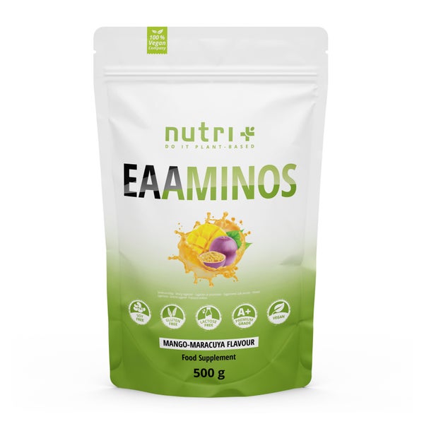 nutri+ EAA Pulver Aminosäurenkomplex - Mango Maracuja - 500g 500 g