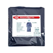 NOBA Besucherkittel blau 10 Stück - M