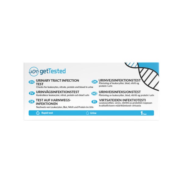 GetTested UTI-Test auf Harnwegsinfektionen 1 St