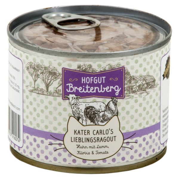 Hofgut Breitenberg Cat Kater Carlos Lieblingsragout Huhn 2,16 kg