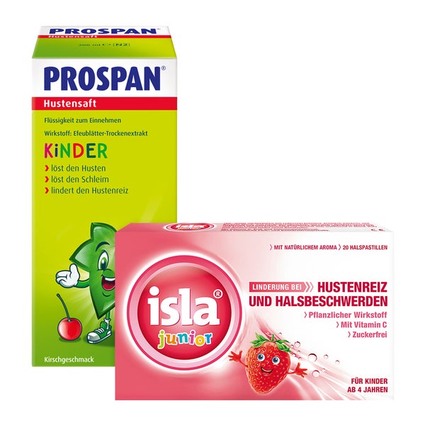 Prospan Hustensaft & Isla Jun. Pastillen 1 Set