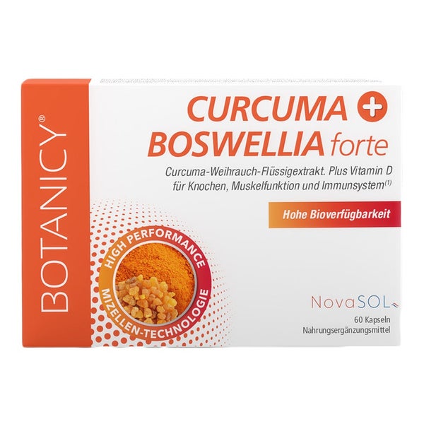 Botanicy CURCUMA BOSWELLIA Forte 60 St