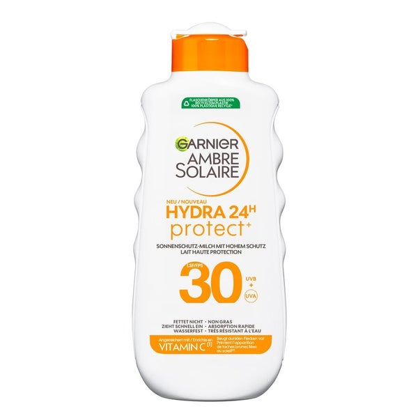 Garnier Ambre Solaire Hydra Protect+ 24h Sonnenschutz-Milch LSF 30 175 ml