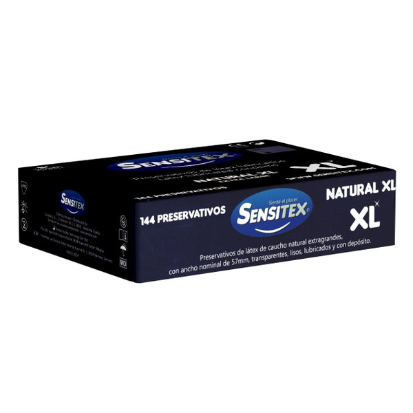 Natural XL 144 vegane Kondome für größere Passform (144 Kondome) 144 St