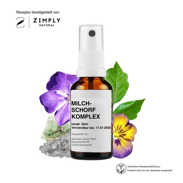 Zimply Natural MILCHSCHORF KOMPLEX - Pflanzbasierte Rezeptur 30 ml