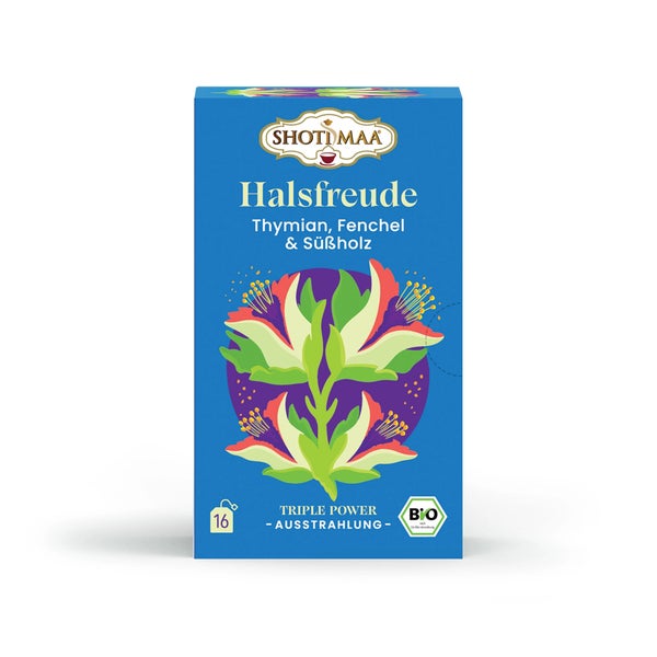 Hari Shoti Maa Bio Halsfreude Tee | Thymian, Fenchel & 32 g