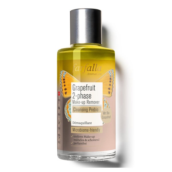 Farfalla Grapefruit 2-Phasen Make-up-Entferner Cleansing Prebio