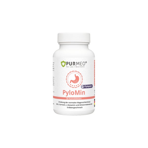 PURMEO PyloMin bei Helicobacter pylori mit 100 mg Pylopass® 30 St