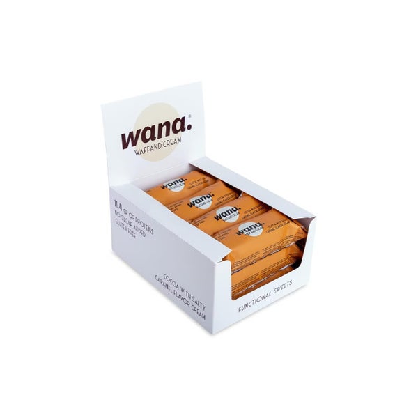 WaNa Protein-Riegel Schoko-Haselnuss mit Salty-Caramel-Füllung