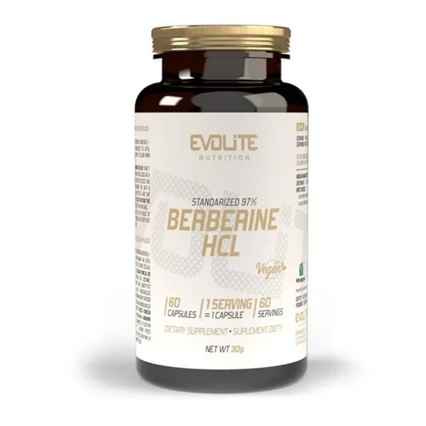 Evolite Nutrition Berberine HCL Caps 0.08 kg
