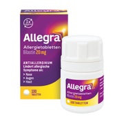 Produktabbildung: Allegra Allergietabletten 100 St