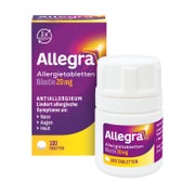Produktabbildung: Allegra Allergietabletten 20 mg Dose 100 St