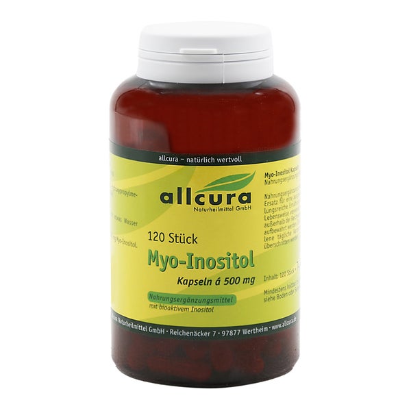 Myo-inositol 500 Mg Kapseln 120 St