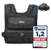 DH FitLife kompakte verstellbare Gewichtsweste 10KG 1 St