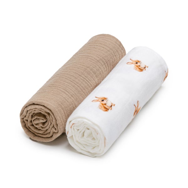 T-TOMI Musselinwindeln Bunny 2 St