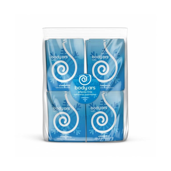 Body Ars Gleitmittel Kühlend Sachets – 100 × auf Wasserbasis