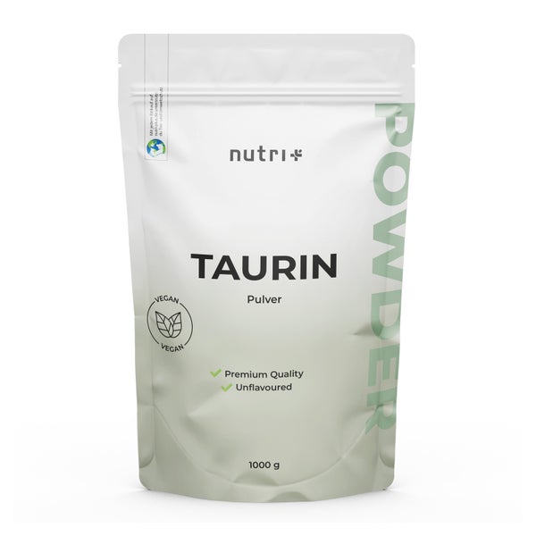 nutri+ Taurin Pulver Aminosäure 1000 g