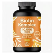 Biotin 10.000 mcg mit Zink & Selen - Nature Flow 400 St