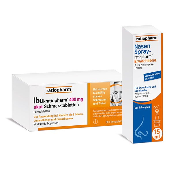 Nasenspray Erw. & IBU ratio 400 mg 1 St