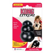 KONG Extreme S, schwarz - Kauspielzeug aus Naturkautschuk für Hunde 1 St