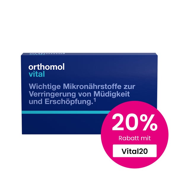 Orthomol Vital Trinkfläschchen/Kapseln Kombipackung 7 St