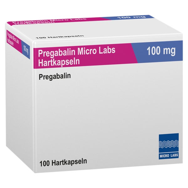 Pregabalin Micro Labs 100 Mg Hartkapseln 100 St