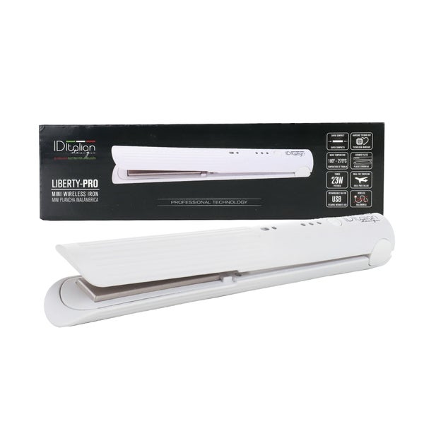 ITALIAN DESIGN ELECTRICAL ITEMS LIBERTY PRO MINI KABELLOSES, WIEDERAUFLADBARES HAARGLÄTTEISEN