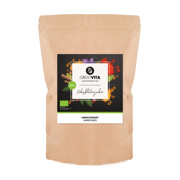 GreatVita Bio Kokosblütenzucker 1000 g