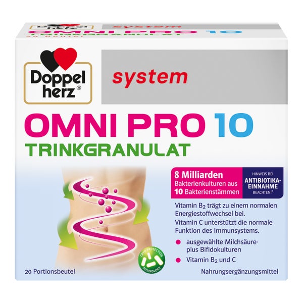 Doppelherz Omni Pro 10 System Trinkgranulat 20 St