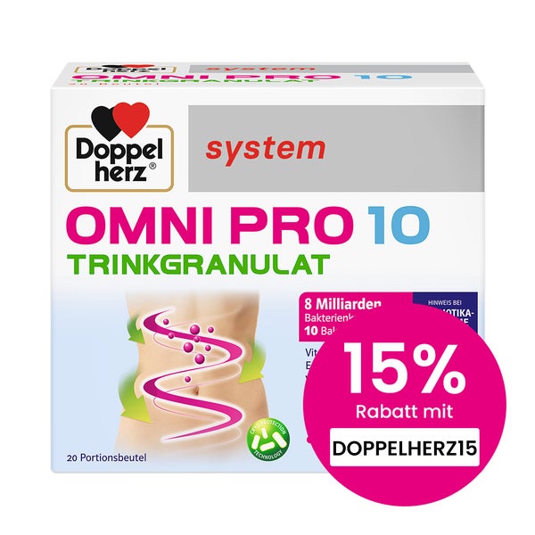 Doppelherz Omni Pro 10 System Trinkgranulat 20 St
