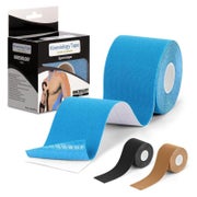 Kinesiologie Tape 5cmx5m Blau Wasserfest Profi Physio Sport 1 St