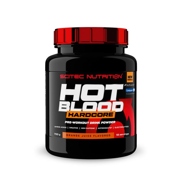 Scitec Hot Blood Hardcore Orangensaft 700 g