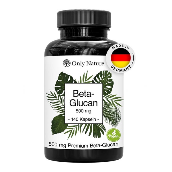 Only Nature Beta Glucan 500 mg – 140 Kapseln 140 St
