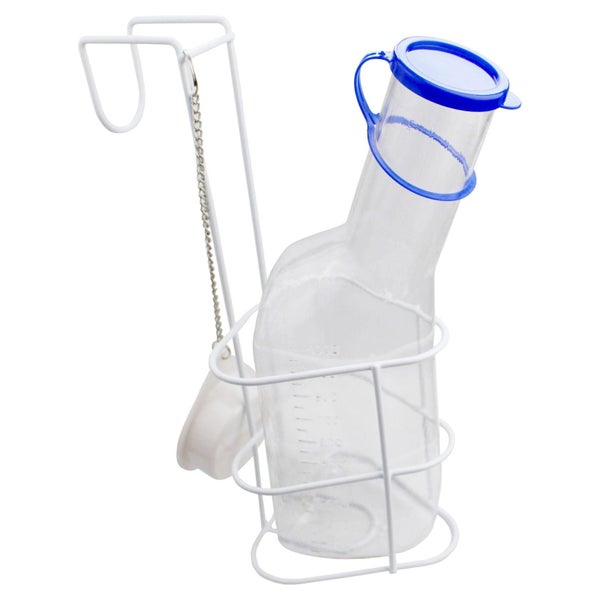 Medi-Inn Urinflasche PC mit Betthalter für Männer 1000 ml 1 St