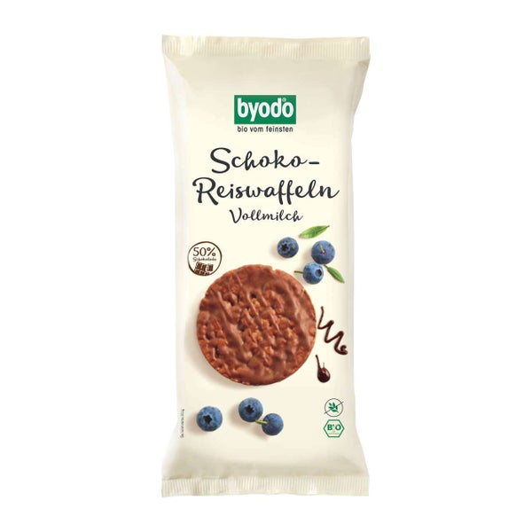 BYODO Reiswaffeln Vollmilch 65 g
