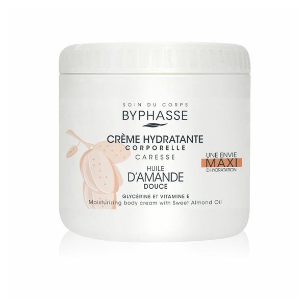 Byphasse Crema Hidratante Corporal Almendra Dulce 500ml 0,5 l