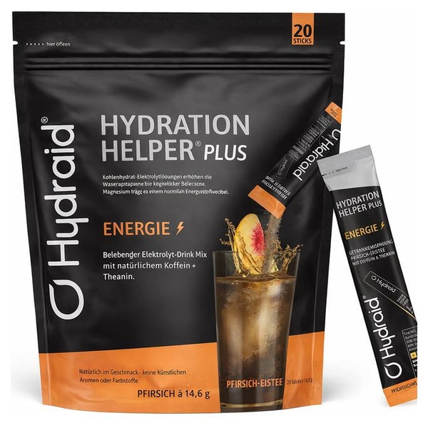 Hydraid® PLUS ENERGY Peach Iced Tea 20 St