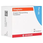 SITAGLIPTIN Glenmark 50 mg Filmtabletten 98 St