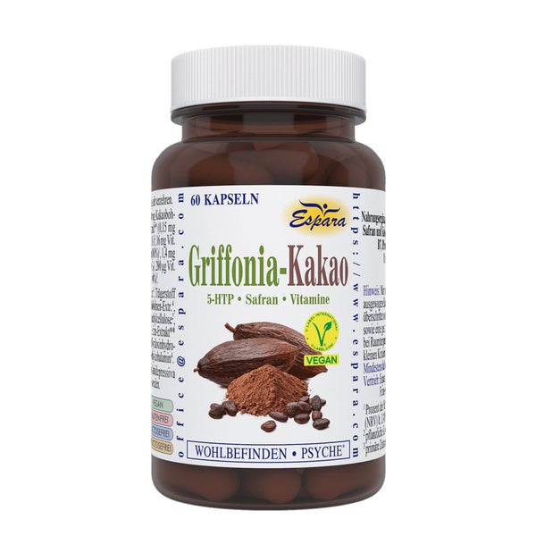 Griffonia-kakao Kapseln 60 St