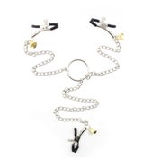 Avril: - Bell Triple Nipple and Clit Clamps with Chain 1 St