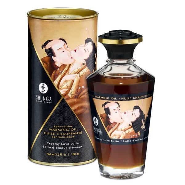 Shunga Erotic Art - Erotisches Massageöl "Creamy Love Latte" 100 ml