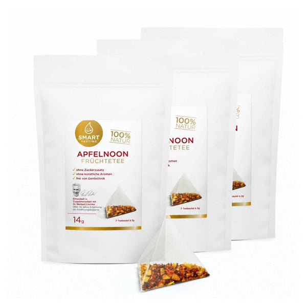 Früchtetee Apfel - naturbelassen, vegan, 21 Beutel 21 g