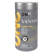 «Vanish Superthin» Kondome – sehr dünn 0,055 12 Stück, vegan (12 Kondome) 12 St