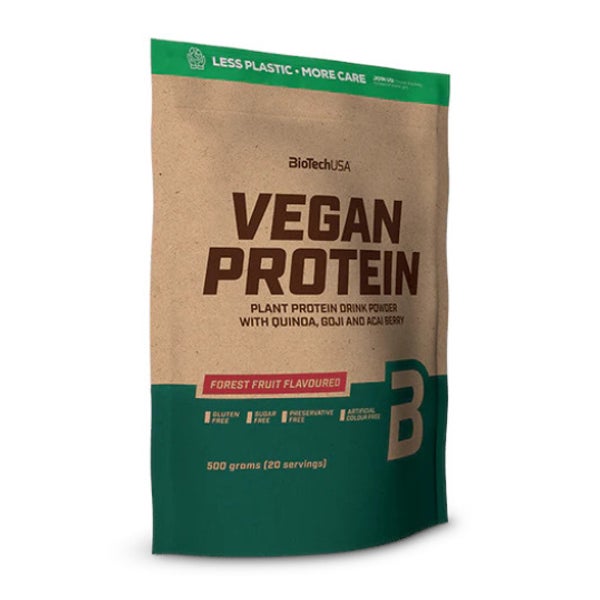 BioTech Vegan Protein Forest Fruit 500 g