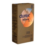 Produktabbildung: «Nude XL» Kondome – extra groß, ultra-dünn, anatomisch, 10St (10 Kondome) 10 St