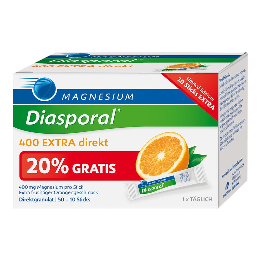 Magnesium-diasporal 400 Extra Direkt 60 St