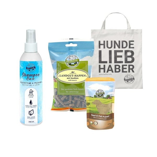 Bellfor Körperpflege mit rückfettendem Hundeshampoo 530 g 530 g