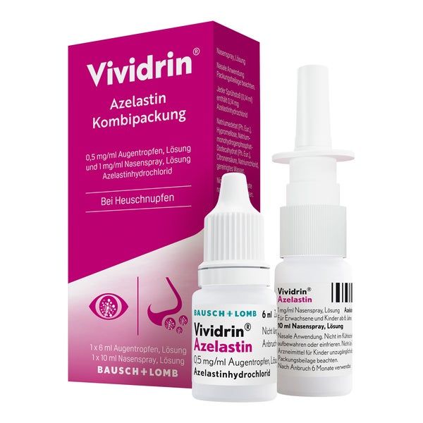 Vividrin Azelastin Kombipackung 1 P