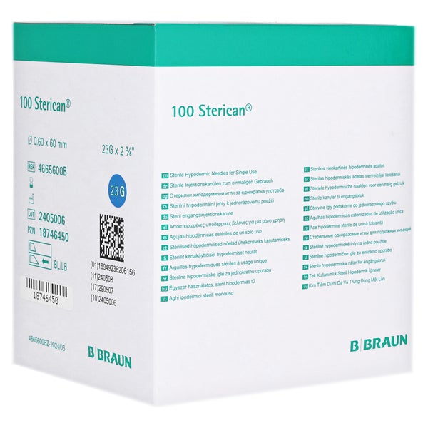 Sterican Einmalkanüle 23 G 60 Mm 100 St